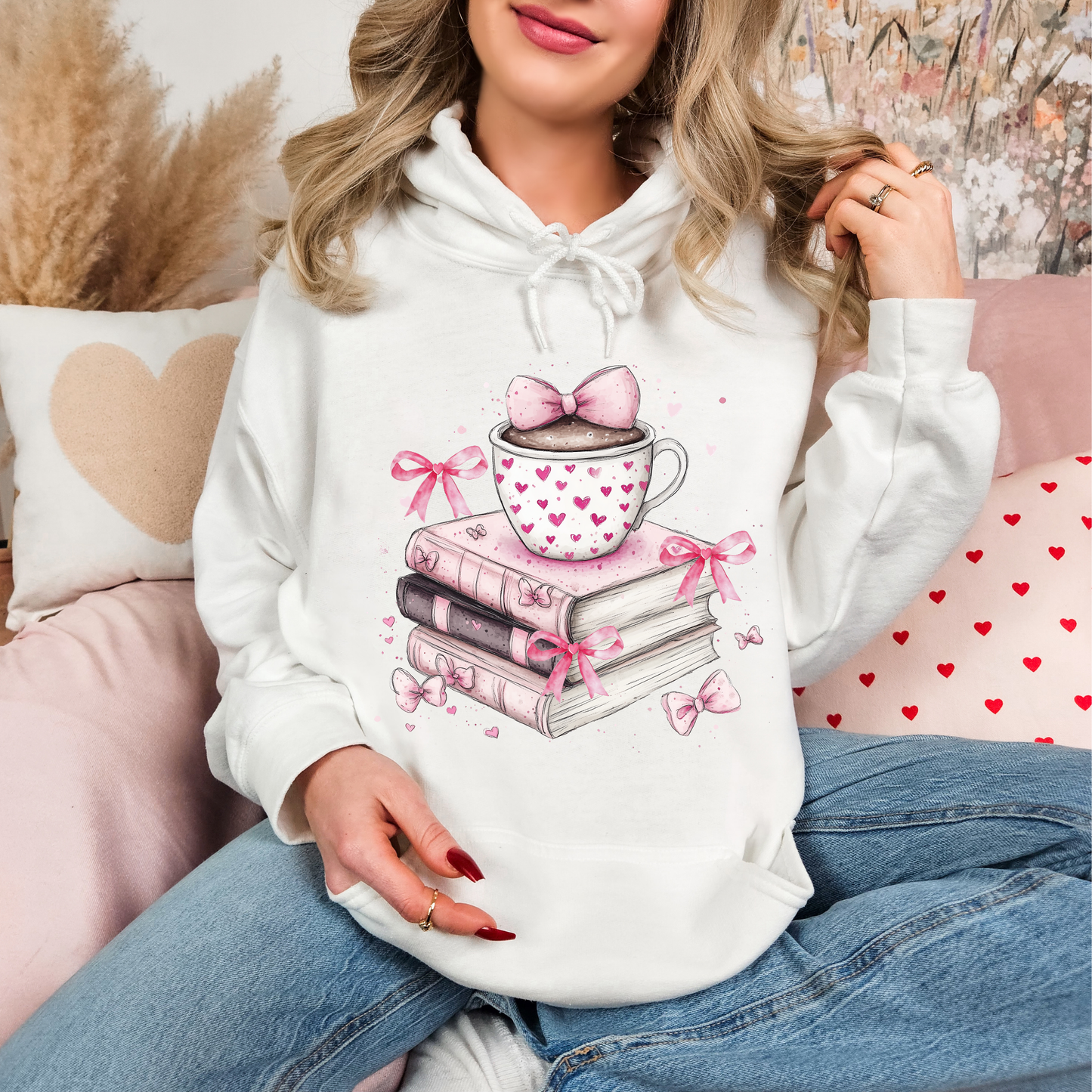 Book Lover’s Valentine Hoodie