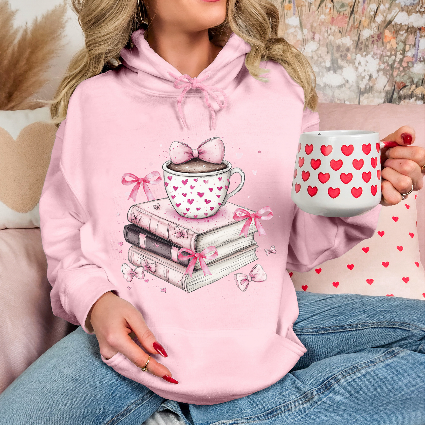 Book Lover’s Valentine Hoodie