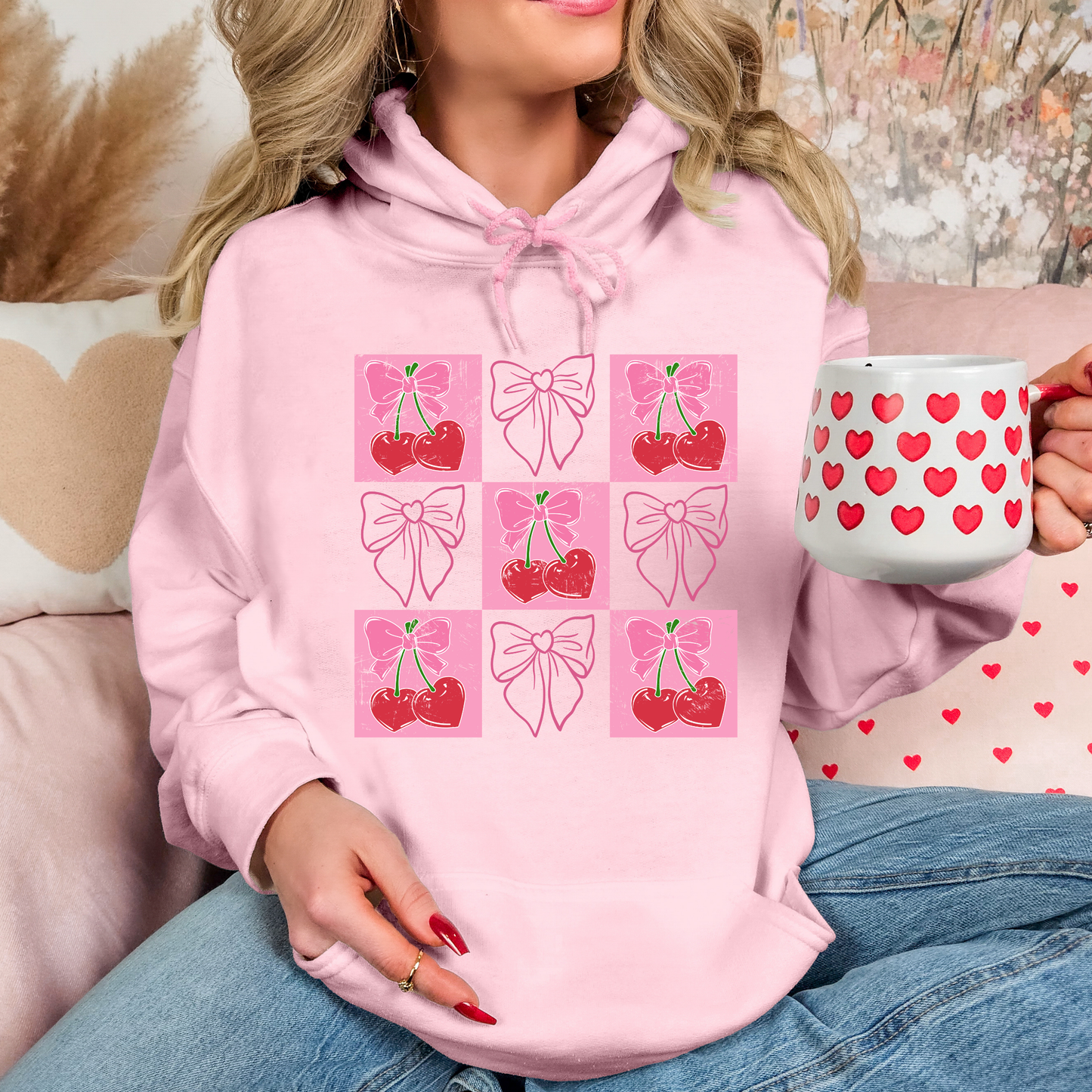 Sweet Cherries & Bows Hoodie