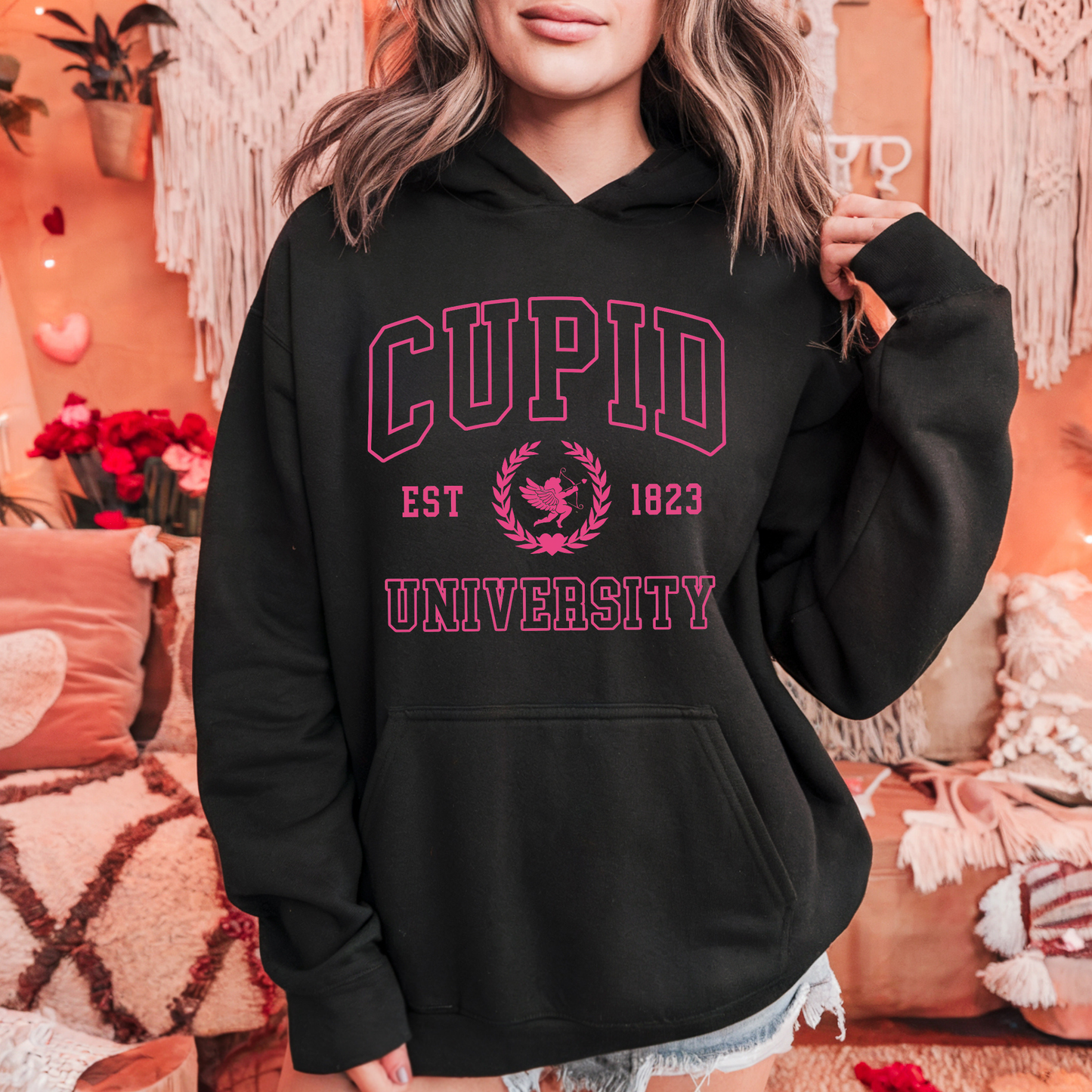 Cupid University Hoodie – Valentine’s Edition