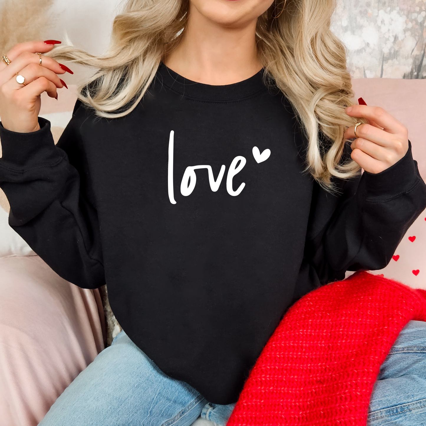 Minimalist “Love” Sweatshirt