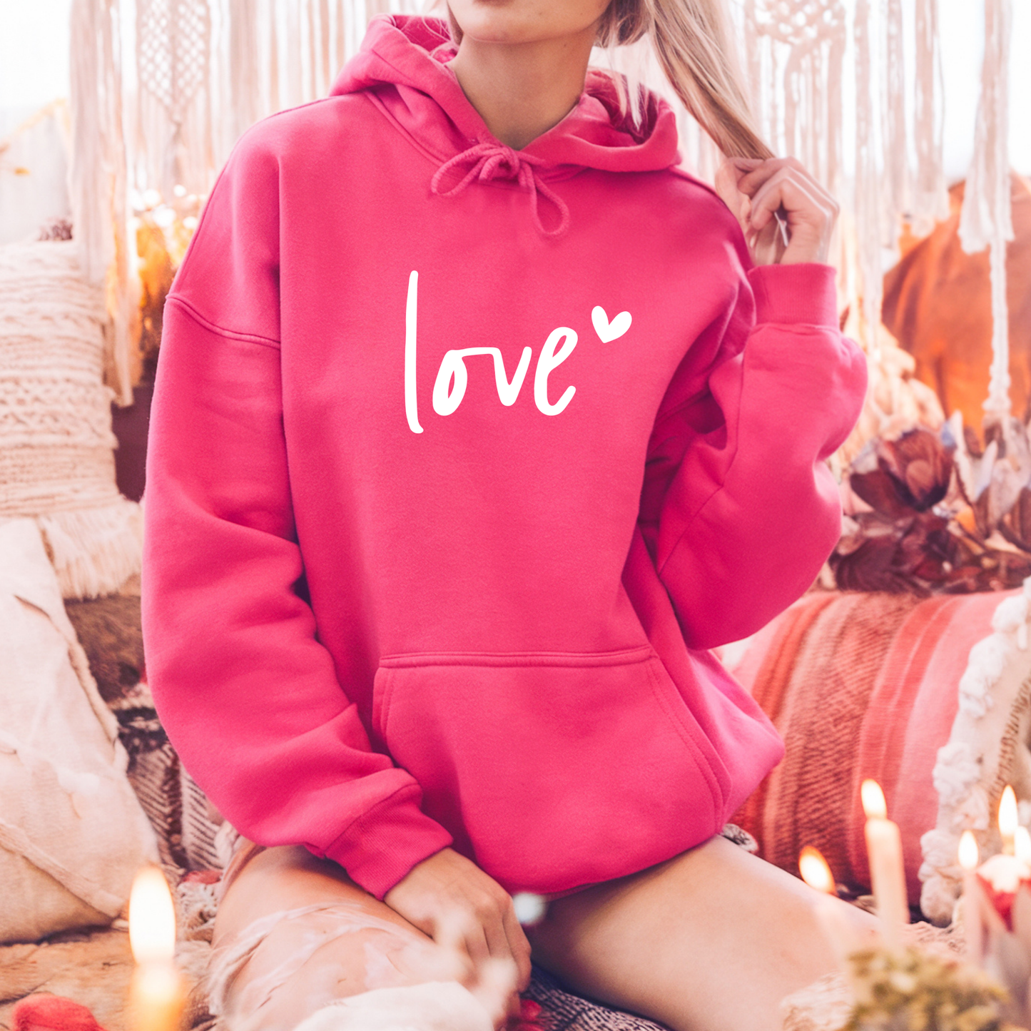 Minimalist Love Hoodie