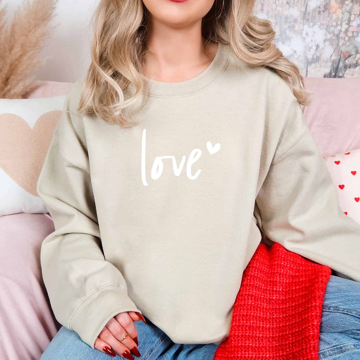 Minimalist “Love” Sweatshirt