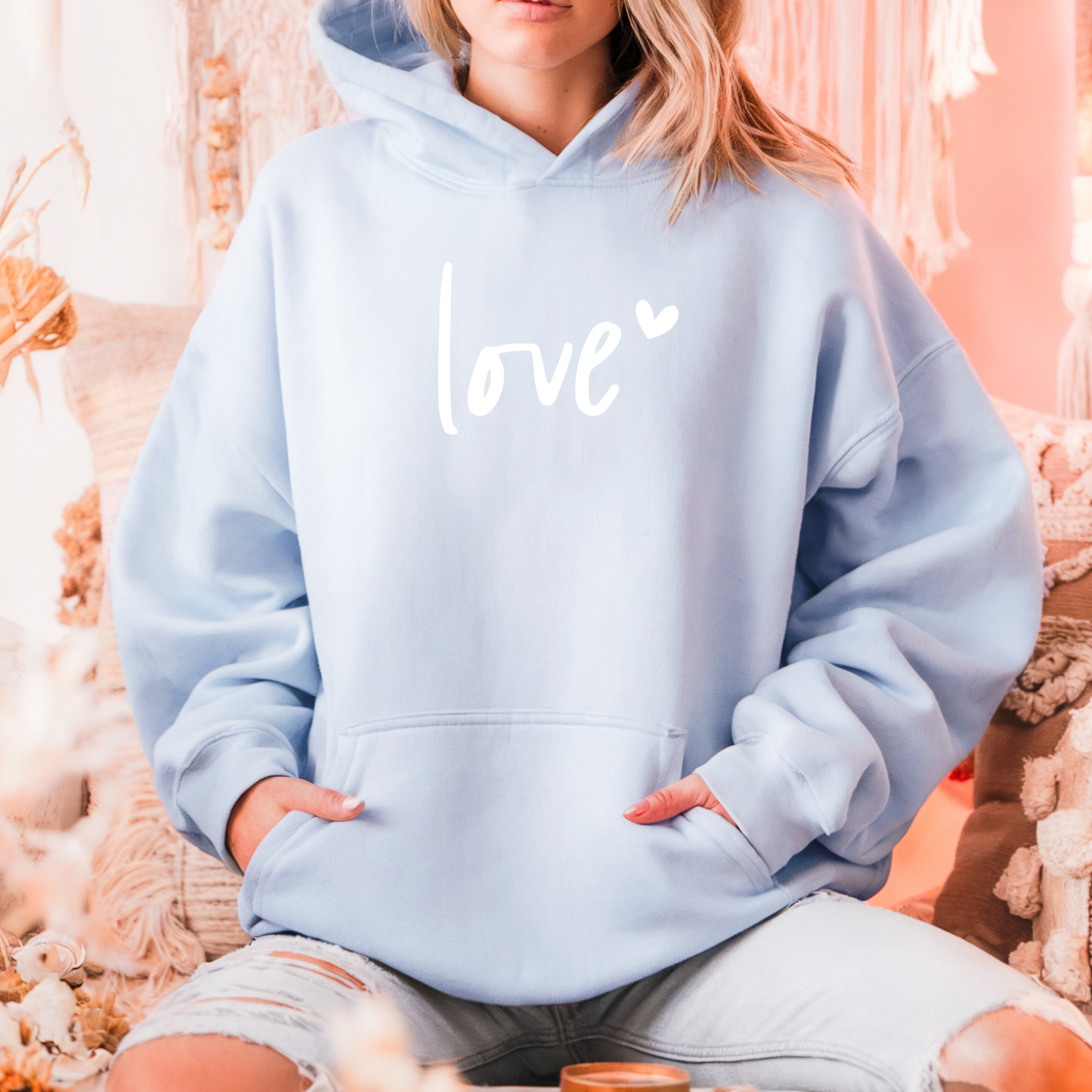 Minimalist Love Hoodie