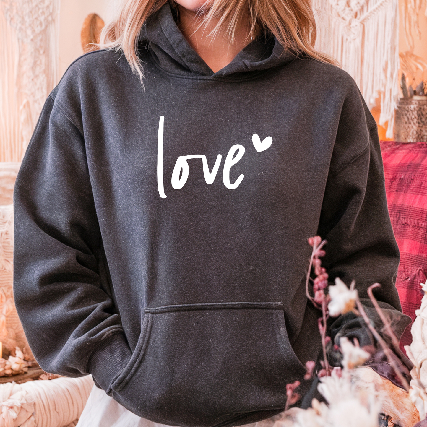 Minimalist Love Hoodie