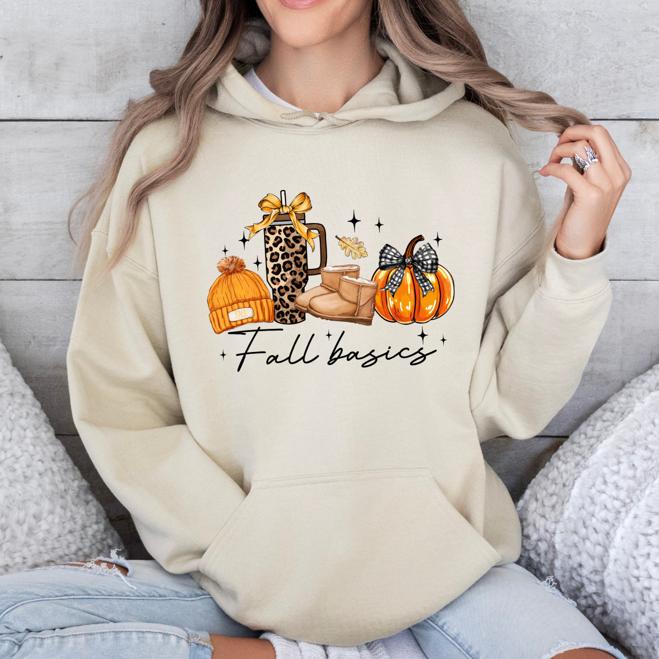 Fall Basics Hoodie – Cozy & Chic Autumn Essentials Hoodie
