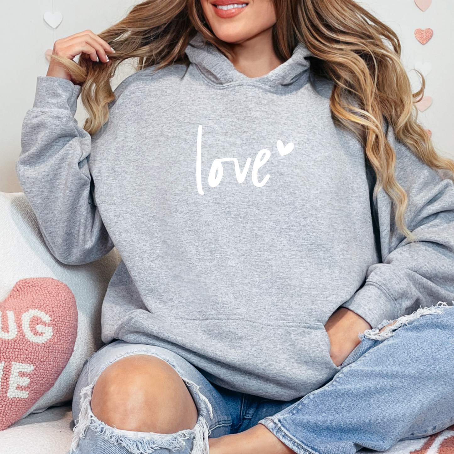 Minimalist Love Hoodie