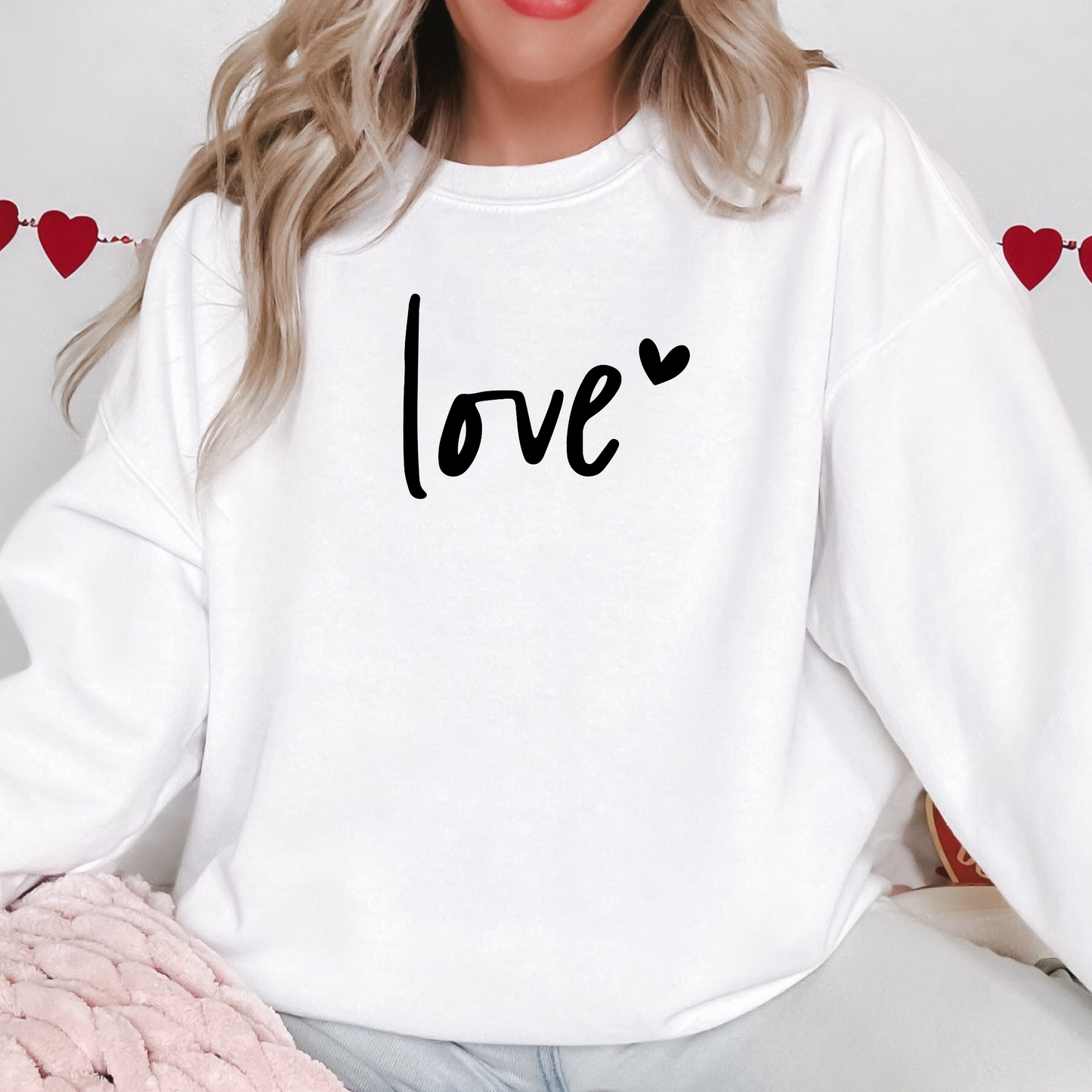Minimalist “Love” Sweatshirt