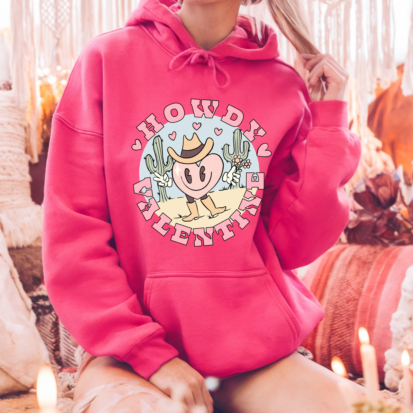 Howdy Valentine Hoodie
