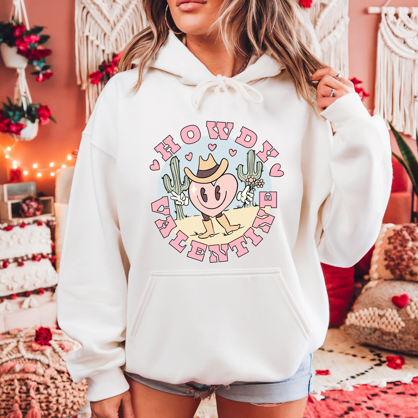 Howdy Valentine Hoodie