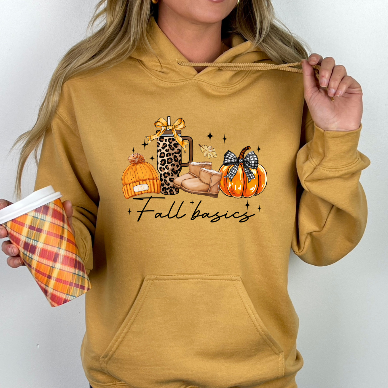 Fall Basics Hoodie – Cozy & Chic Autumn Essentials Hoodie