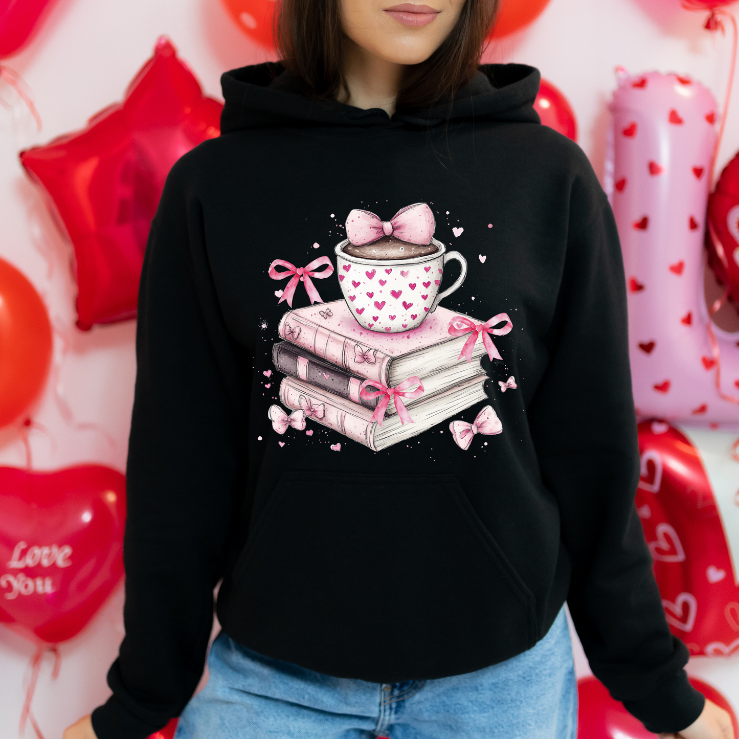 Book Lover’s Valentine Hoodie