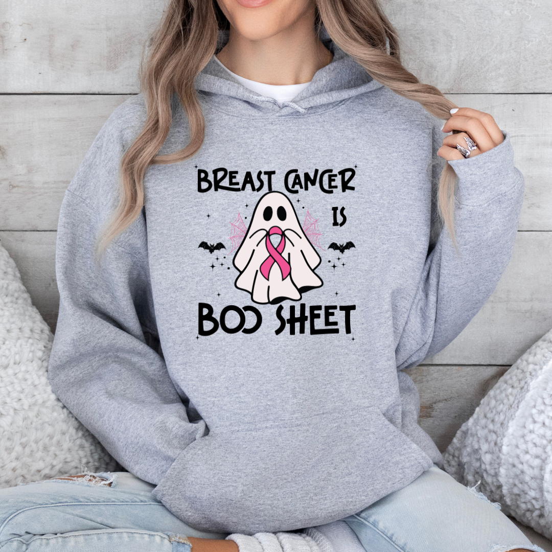 Cancer is Boo Sheet Hoodie