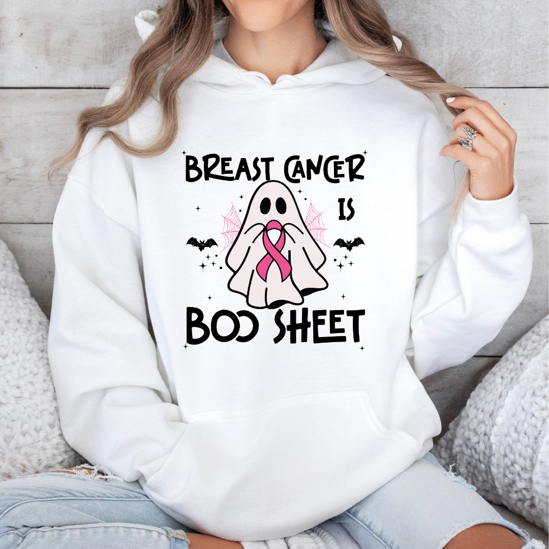 Cancer is Boo Sheet Hoodie