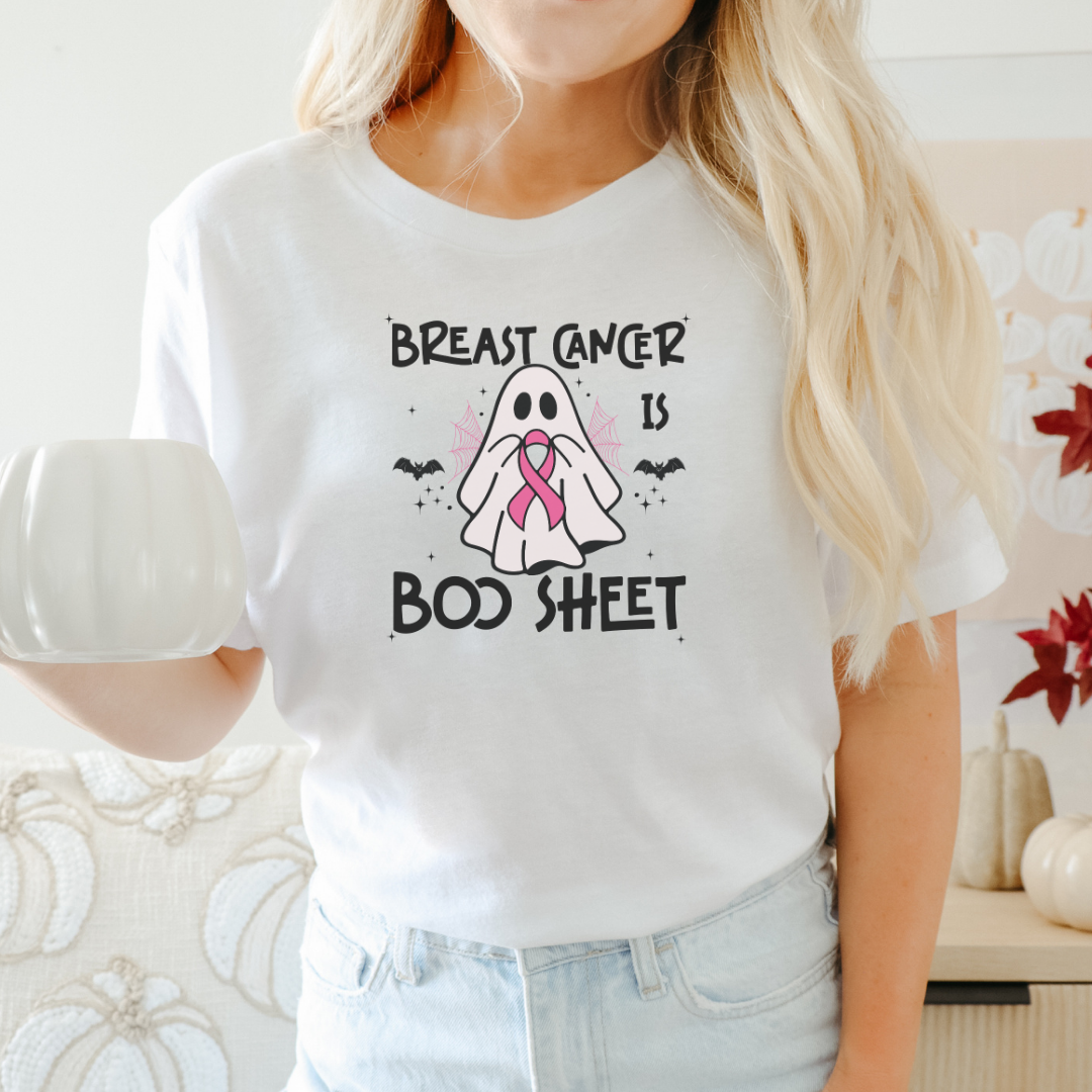 Cancer is Boo Sheet T-Shirt