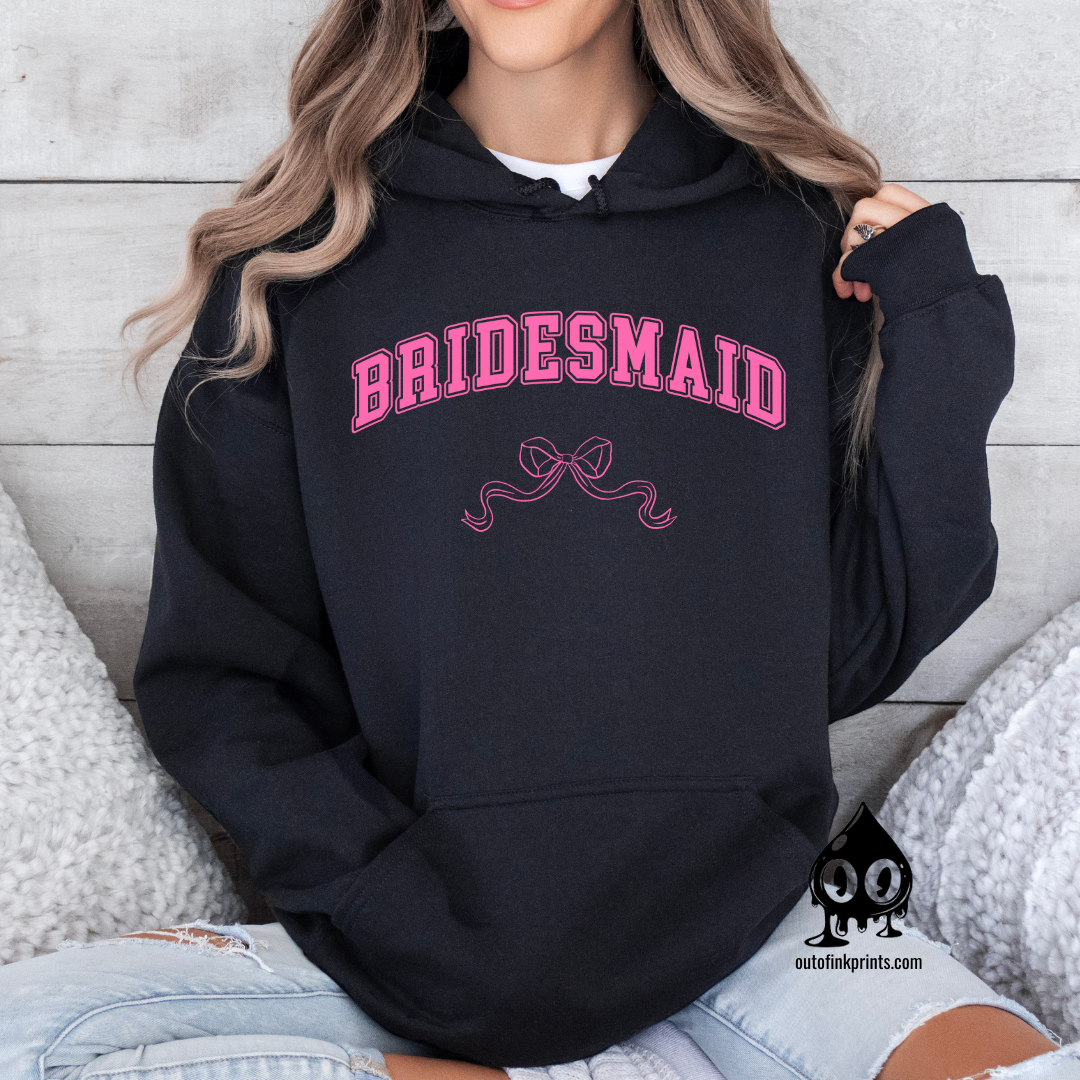 Bridesmaid Bow Hoodie