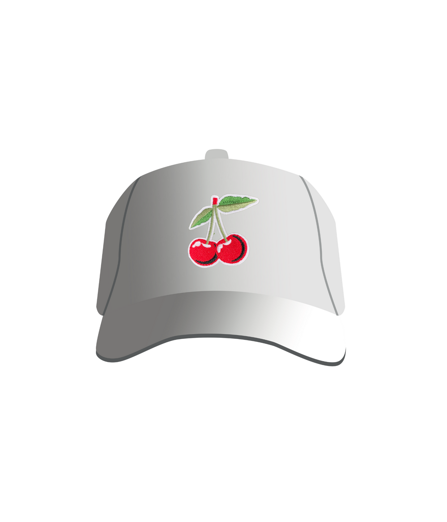 Double Cherry Embroidered Patch