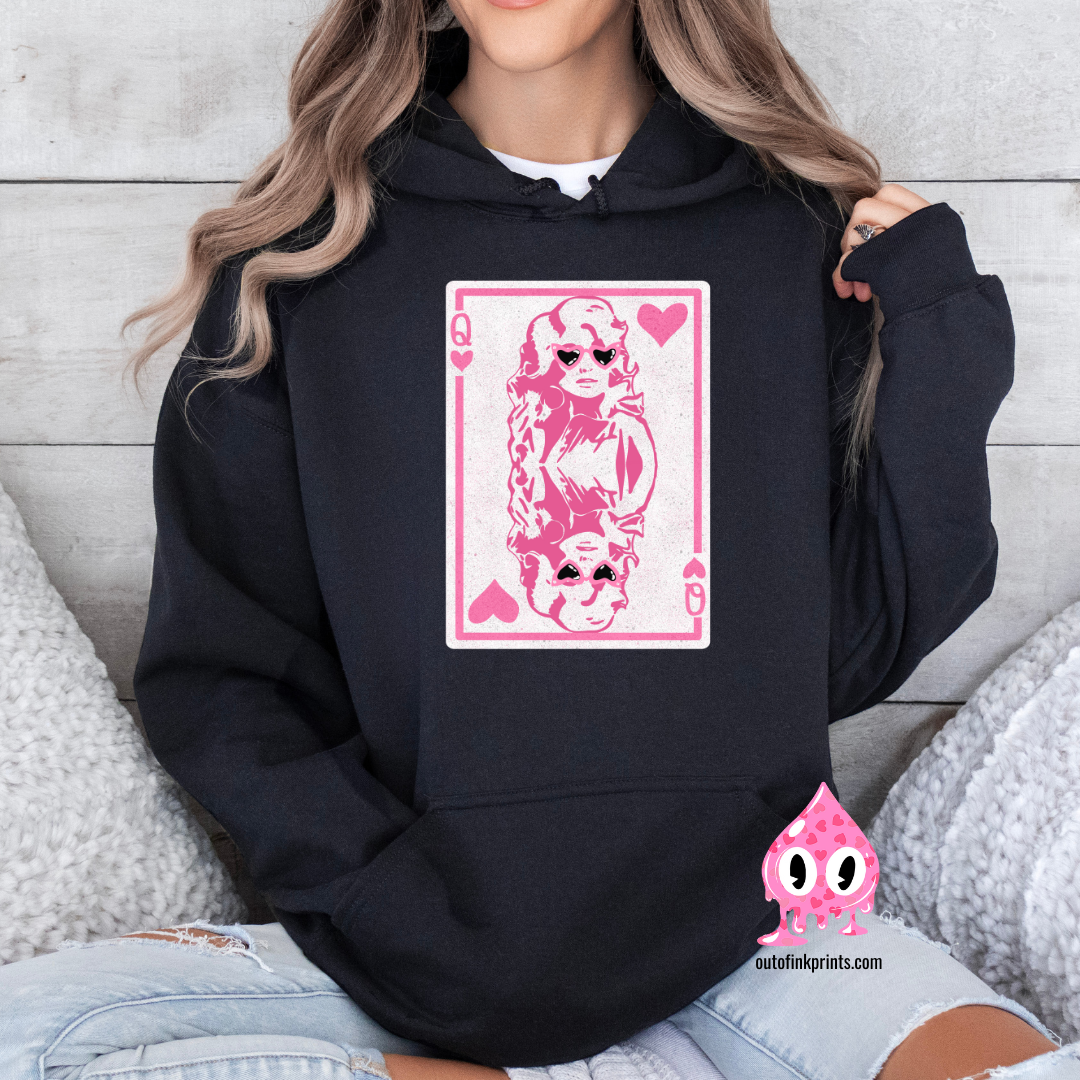Dolly Queen of Hearts Hoodie