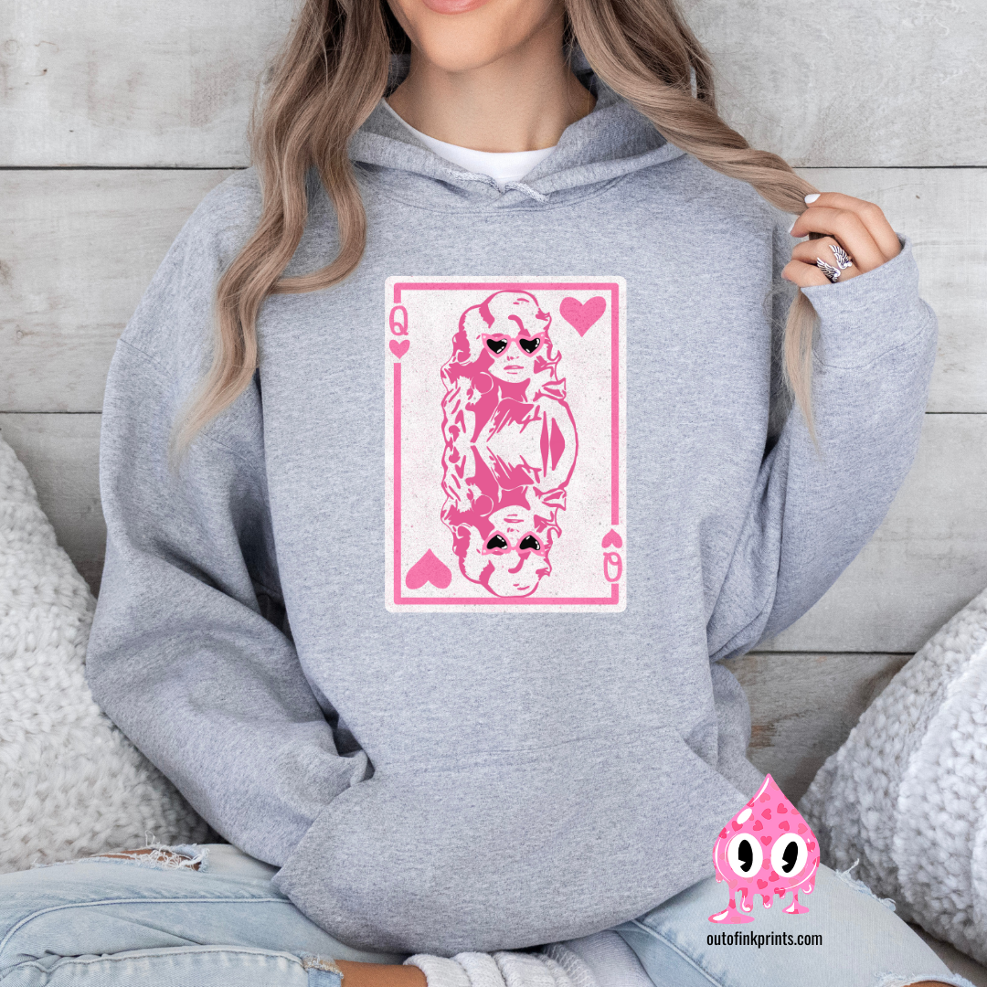 Dolly Queen of Hearts Hoodie