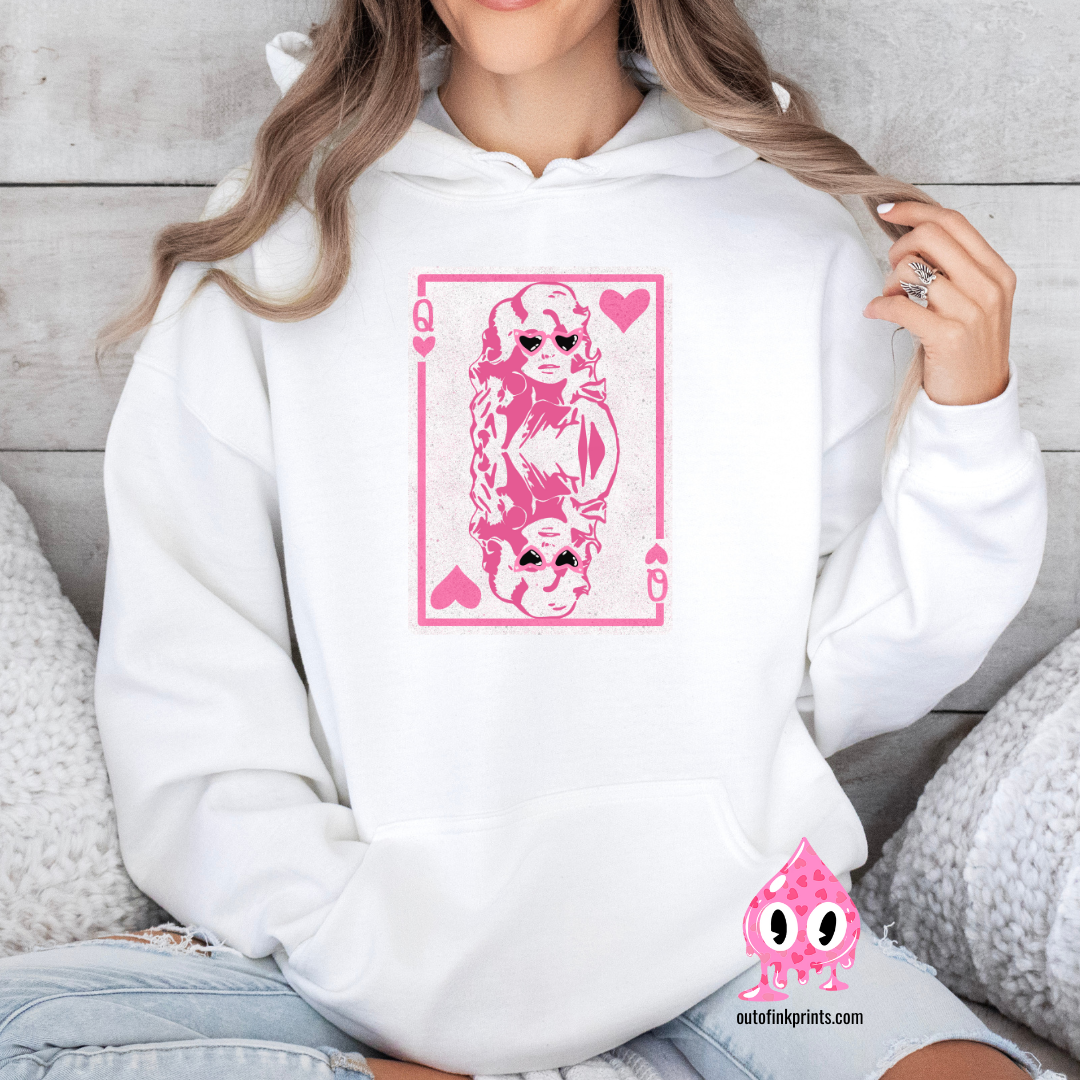 Dolly Queen of Hearts Hoodie