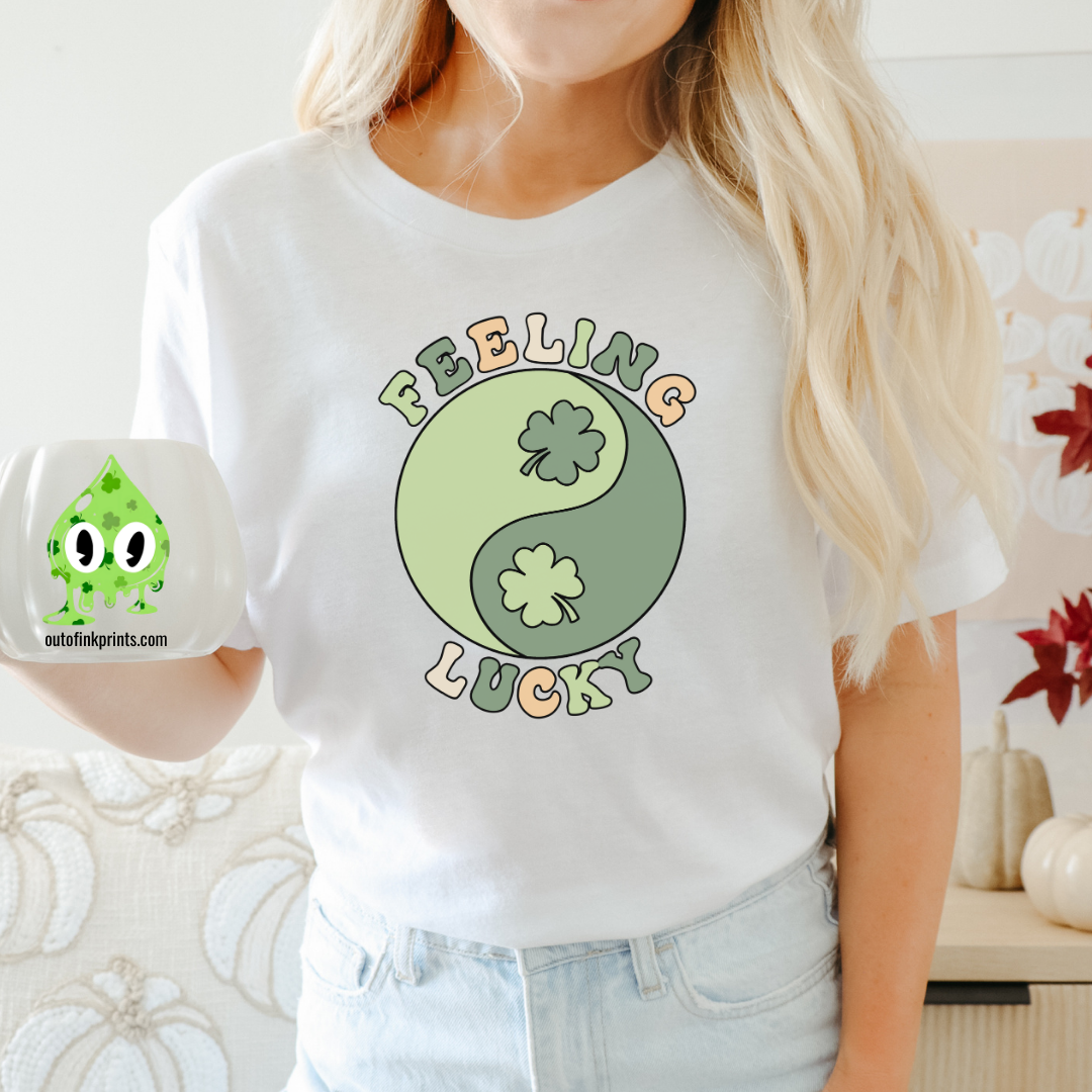 Feeling Lucky Yin & Yang T-shirt