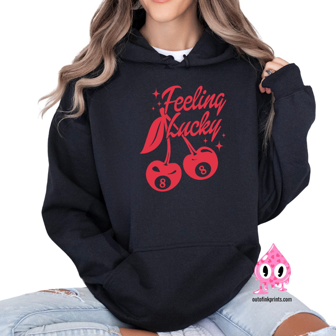 Feeling Lucky Cherries Hoodie