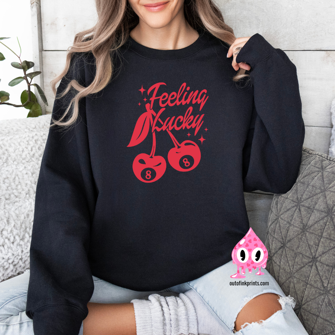 Feeling Lucky Cherries Sweatshirt