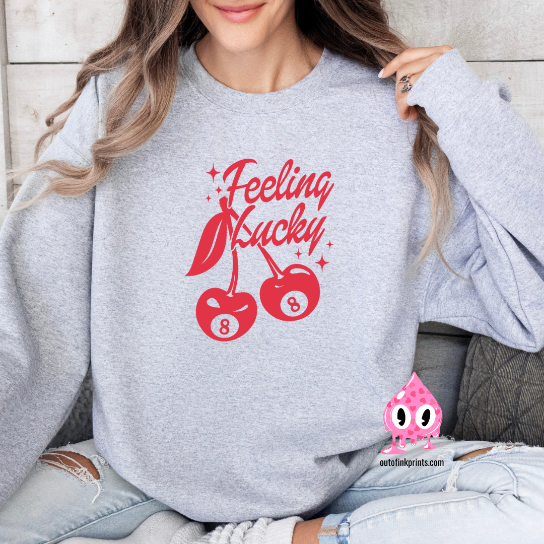 Feeling Lucky Cherries Sweatshirt