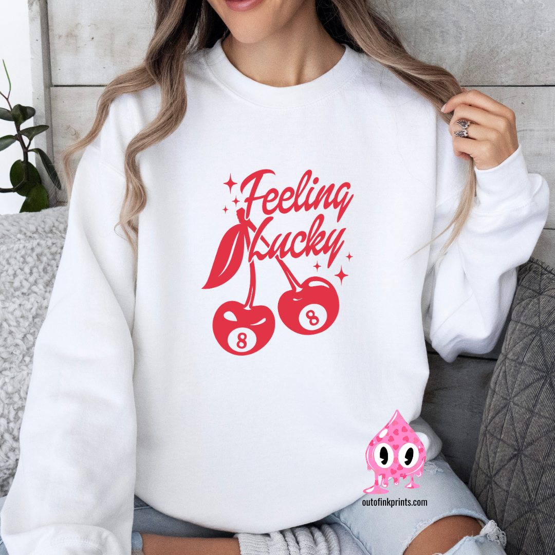 Feeling Lucky Cherries Sweatshirt