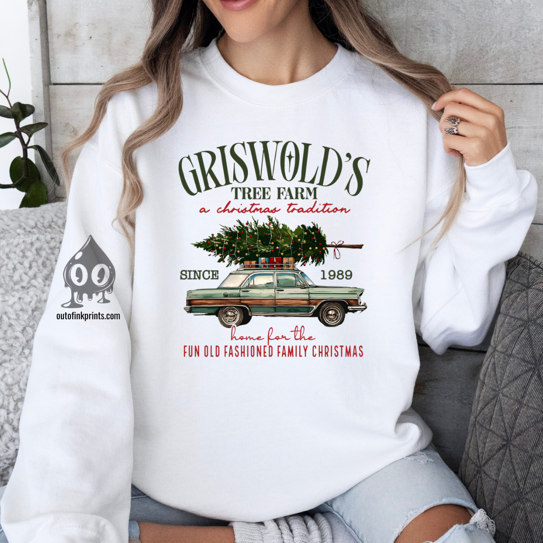 Family Christmas Tree Farm Sweatshirt