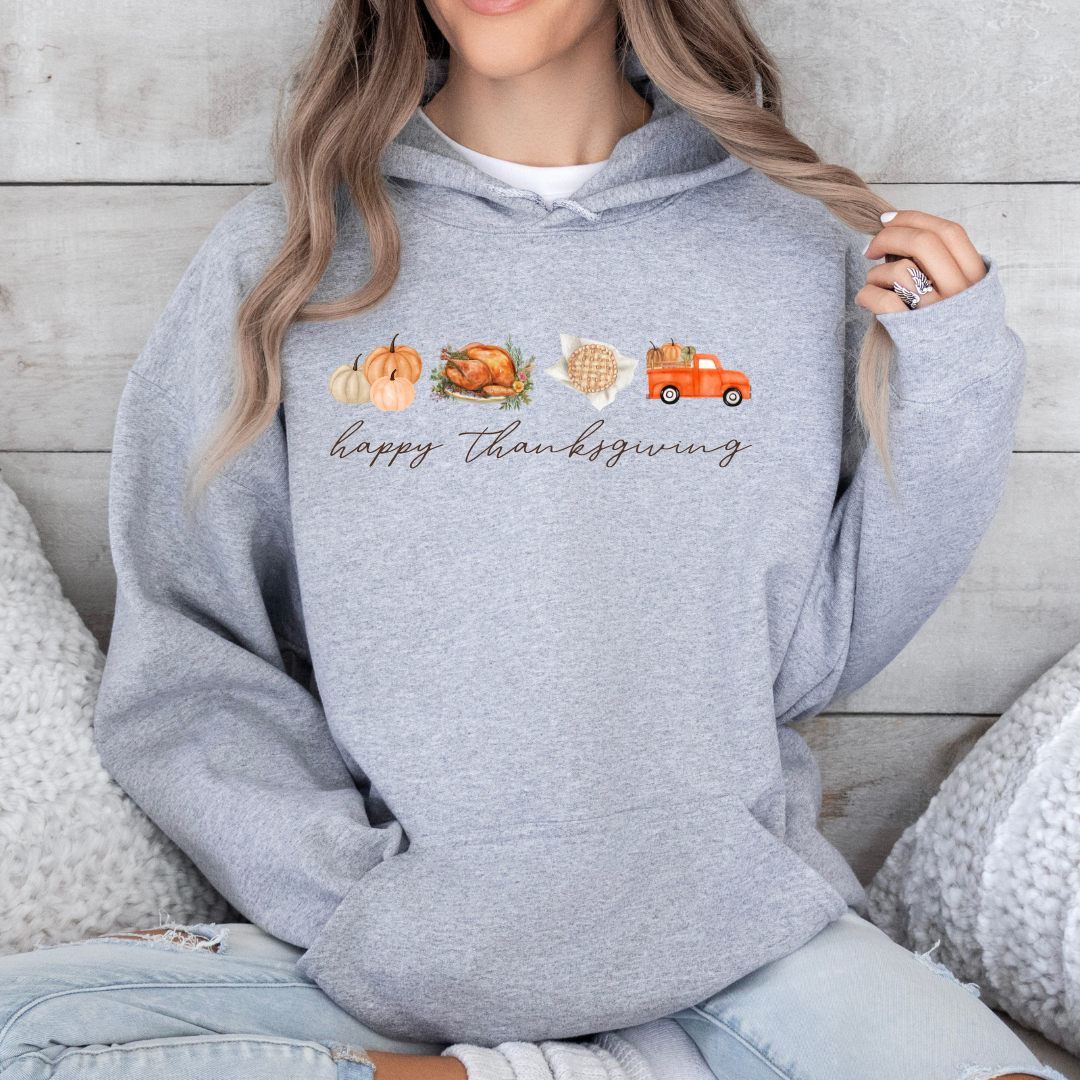 Happy Thanksgiving Favorites Hoodie