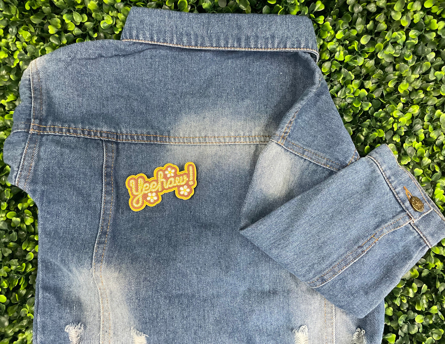 Yeehaw! Embroidered Patch