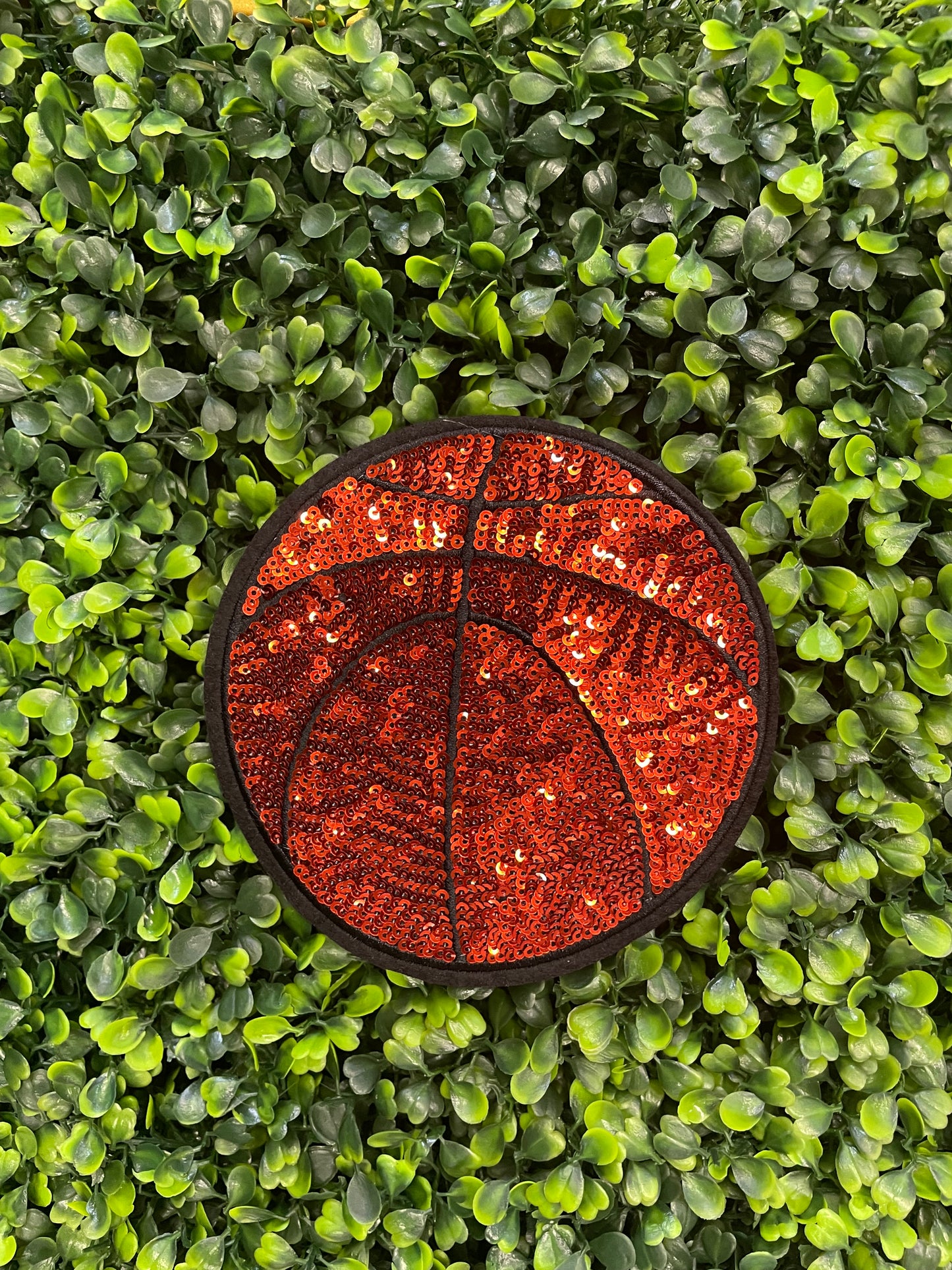 Basketball Sequins Patch