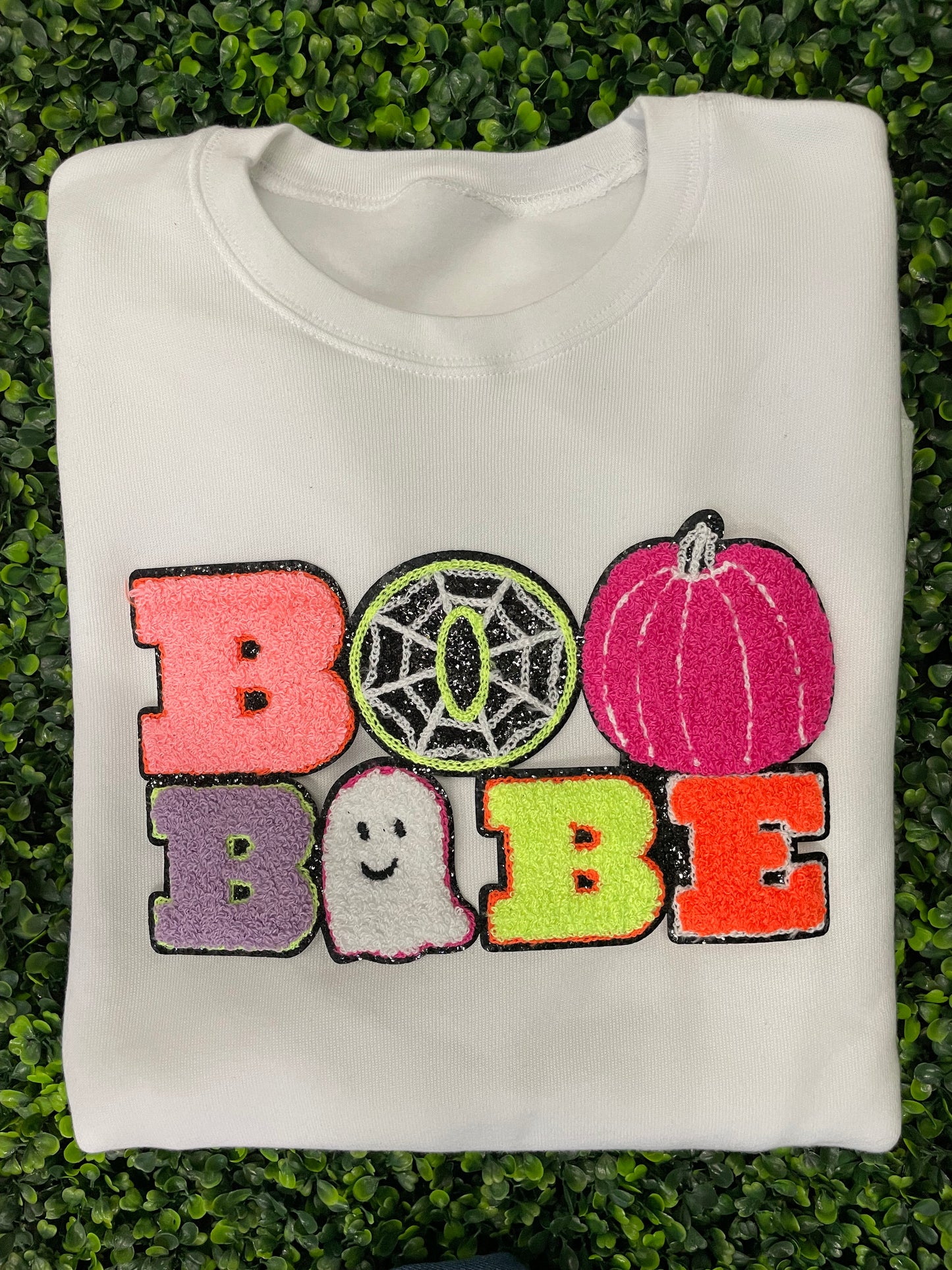 Boo Babe Chenille Patch