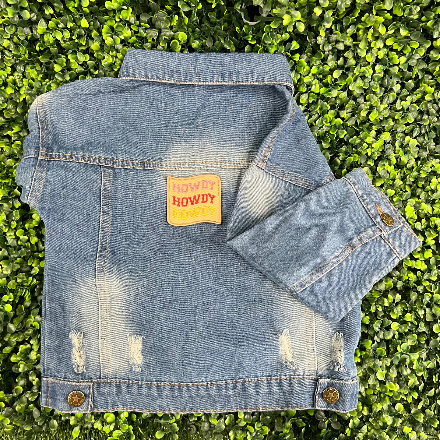 Howdy Howdy Howdy Embroidered Patch