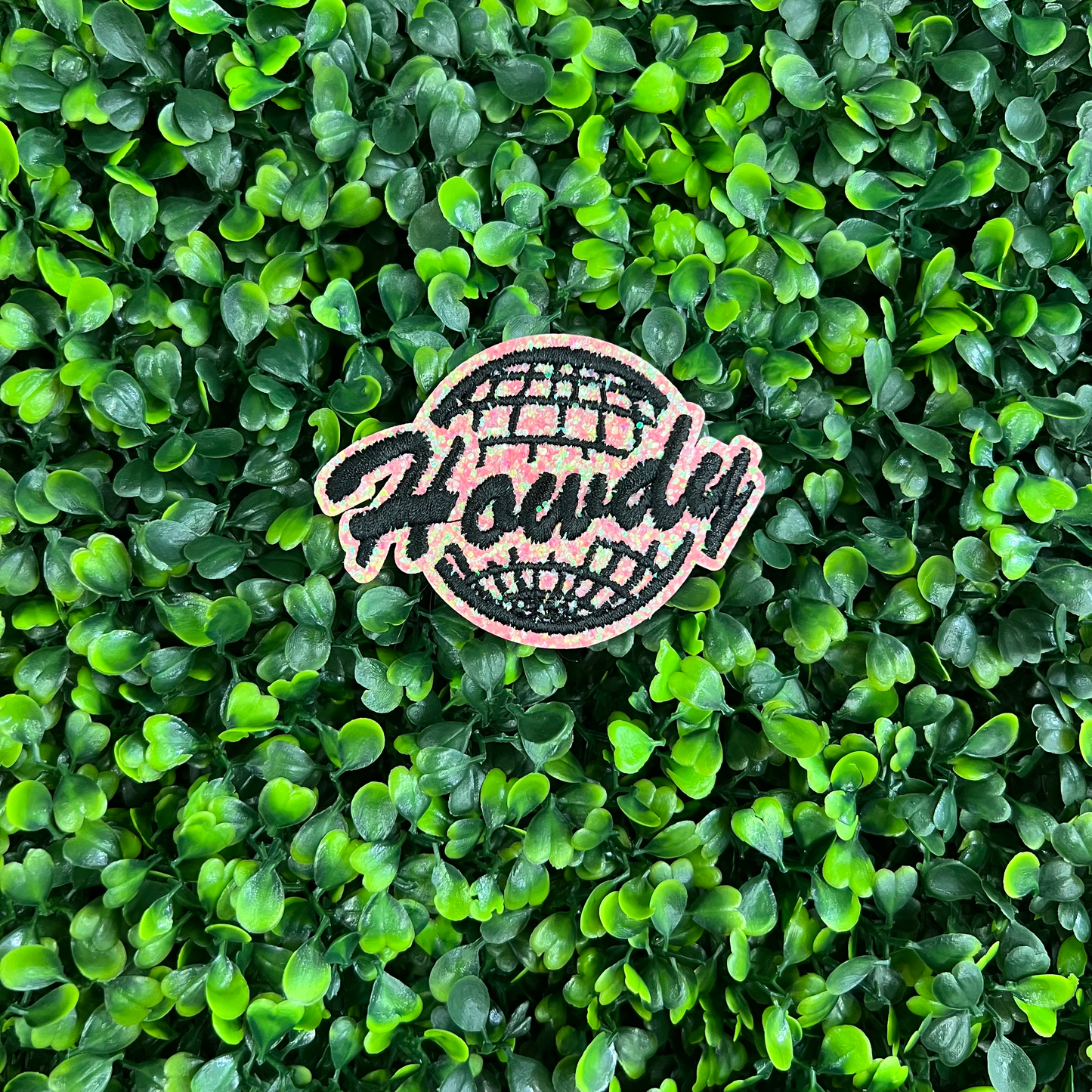 Howdy Disco Ball Patch
