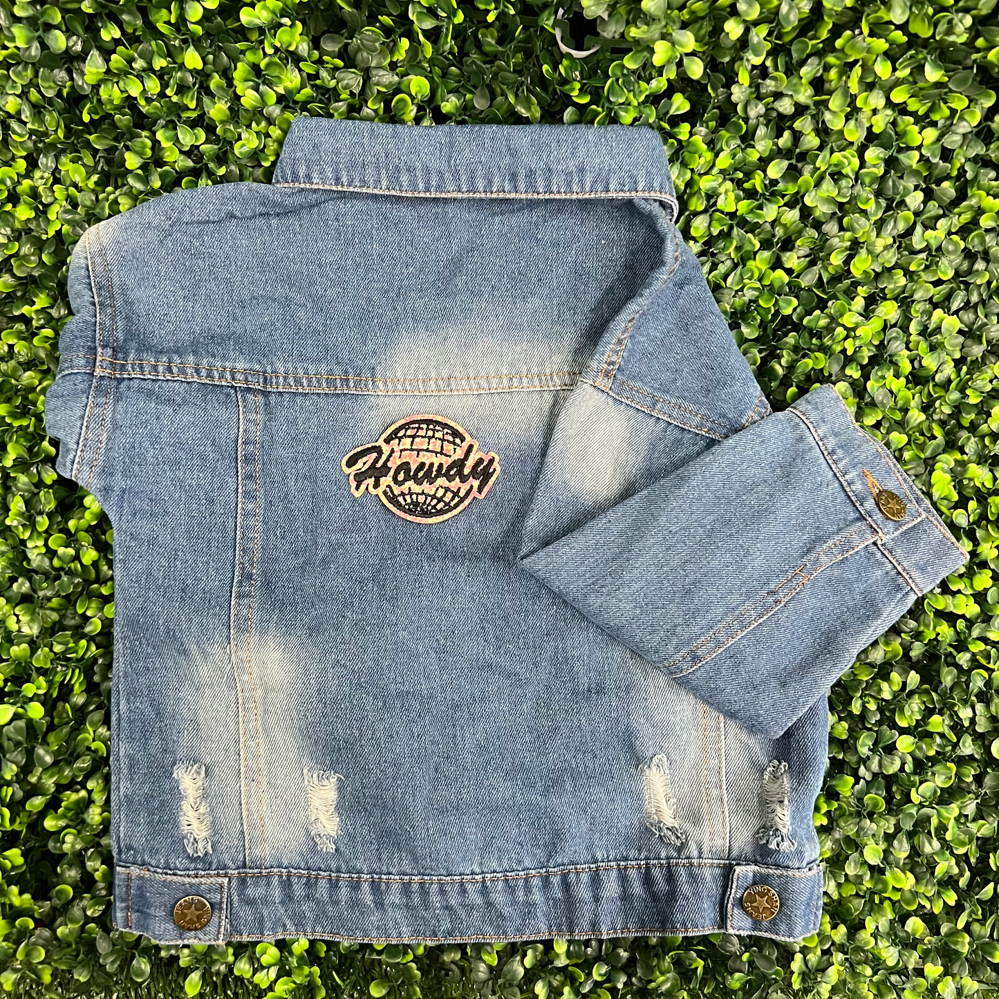 Howdy Disco Ball Patch