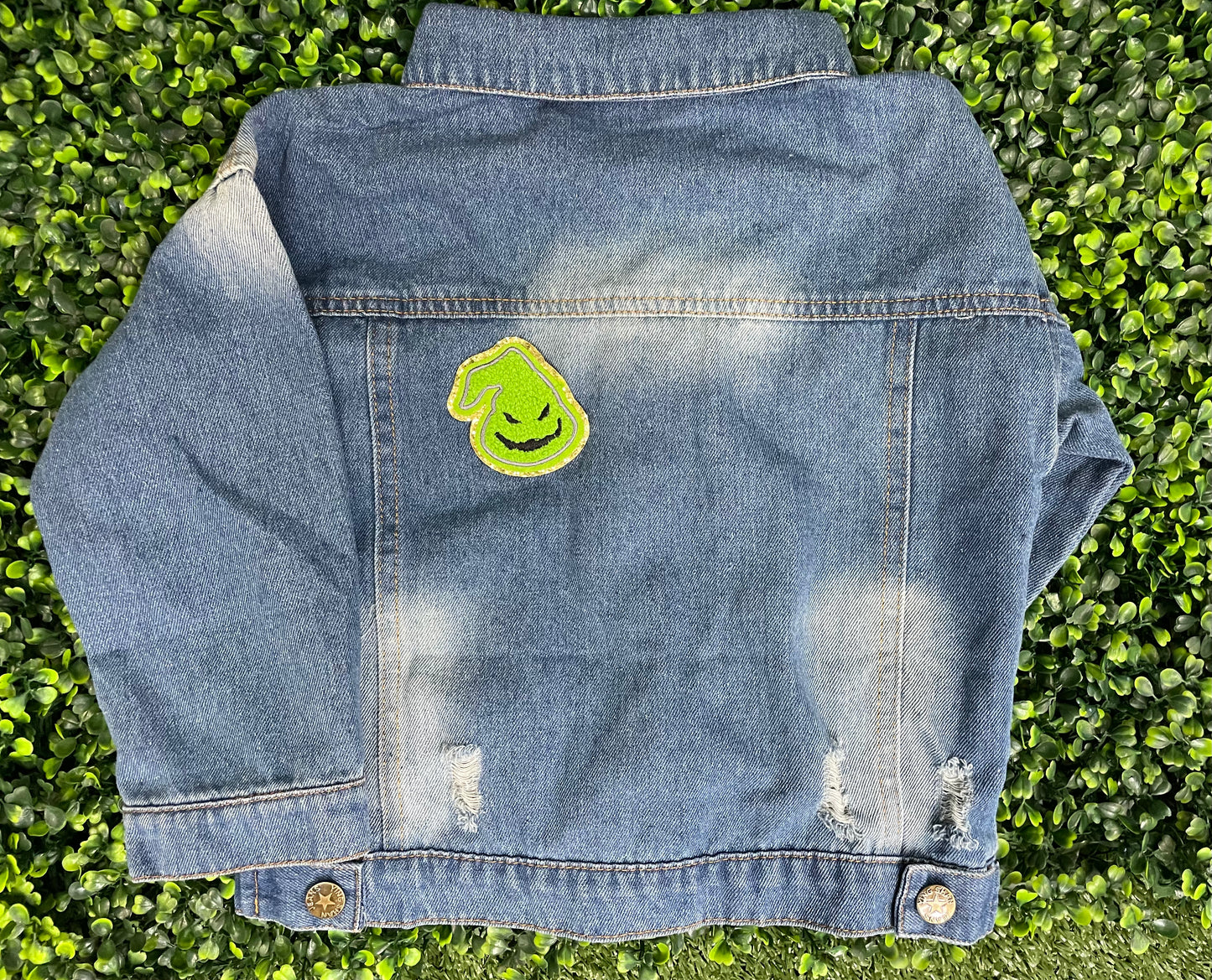 Oogie Boogie Embroidered Patch