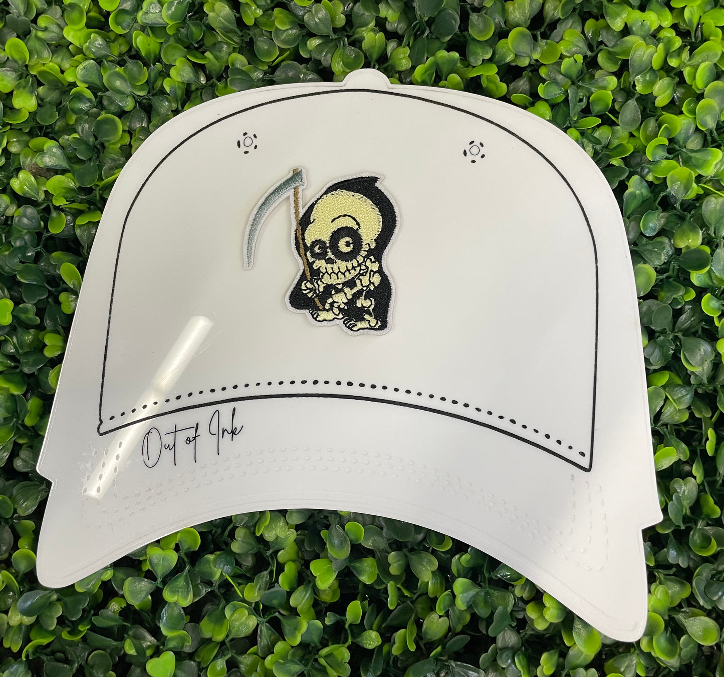 Grim Reaper Embroidered Patch