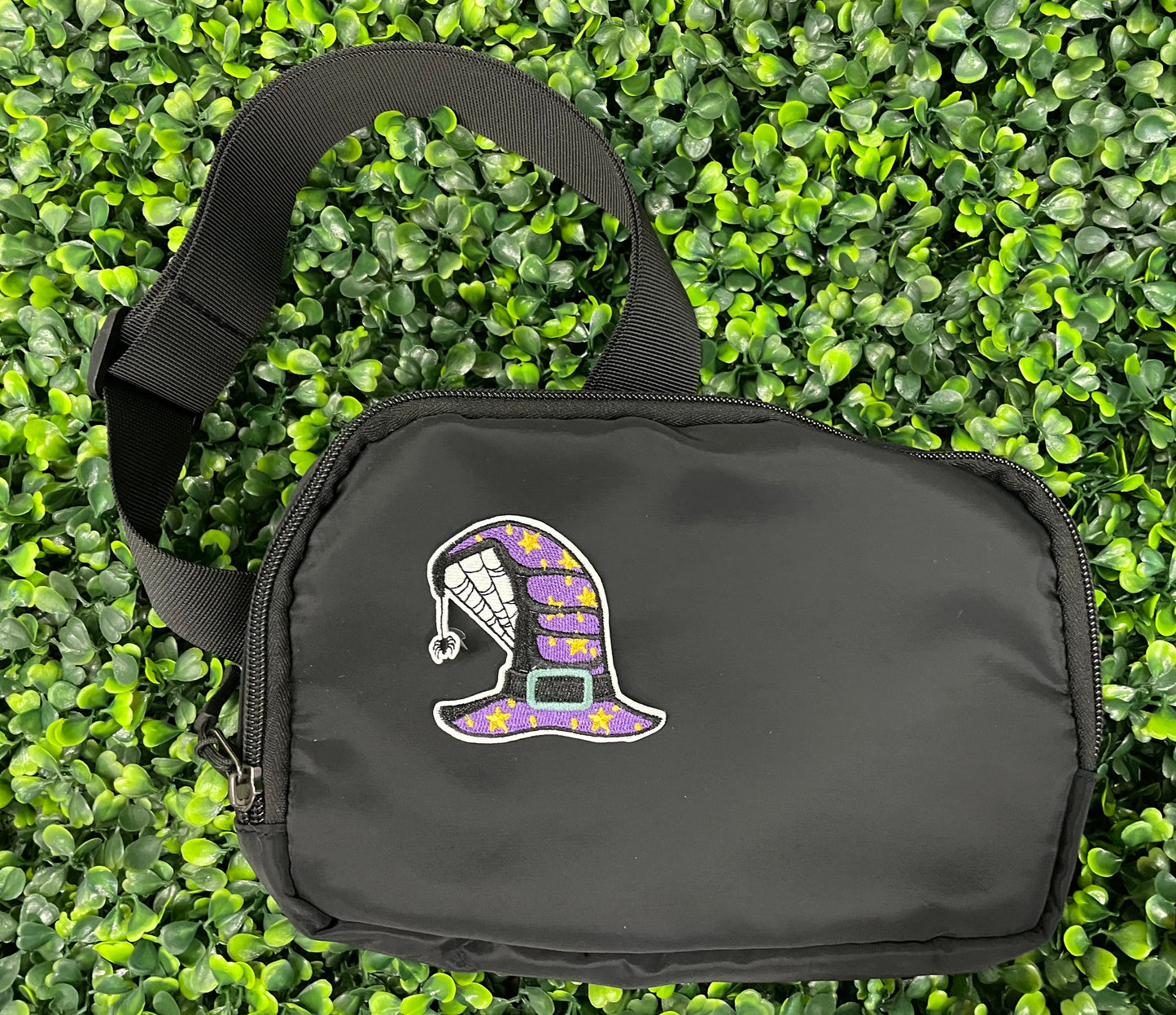 Whimsical Witch Hat Embroidered Patch