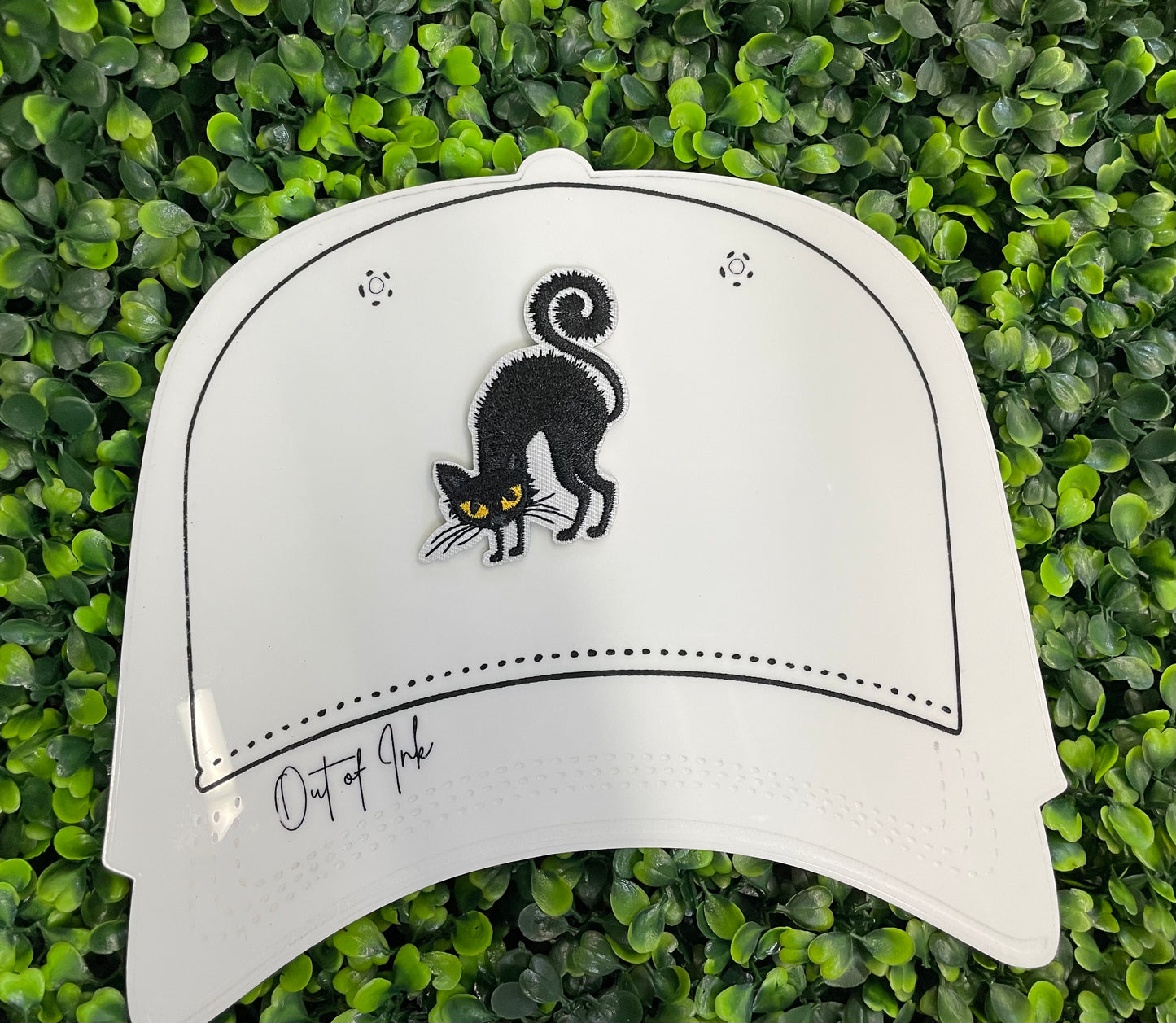 Black Cat Embroidered Patch