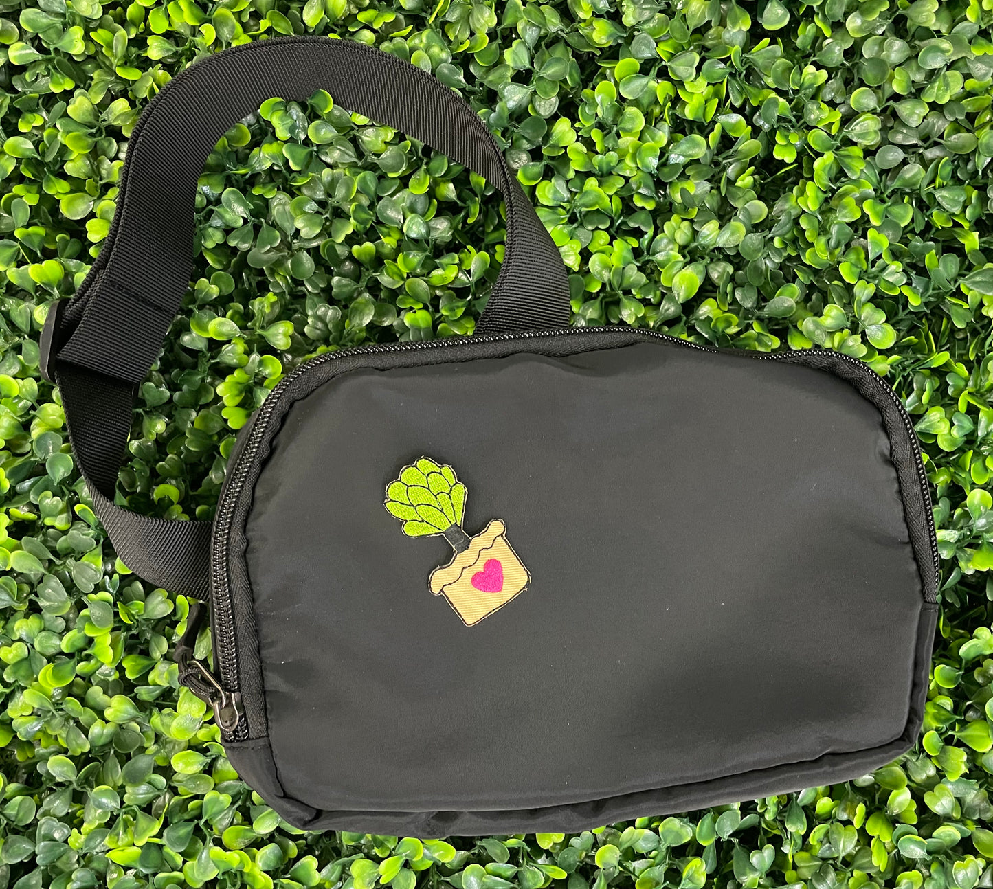 Coquette Succulent Embroidered Patch
