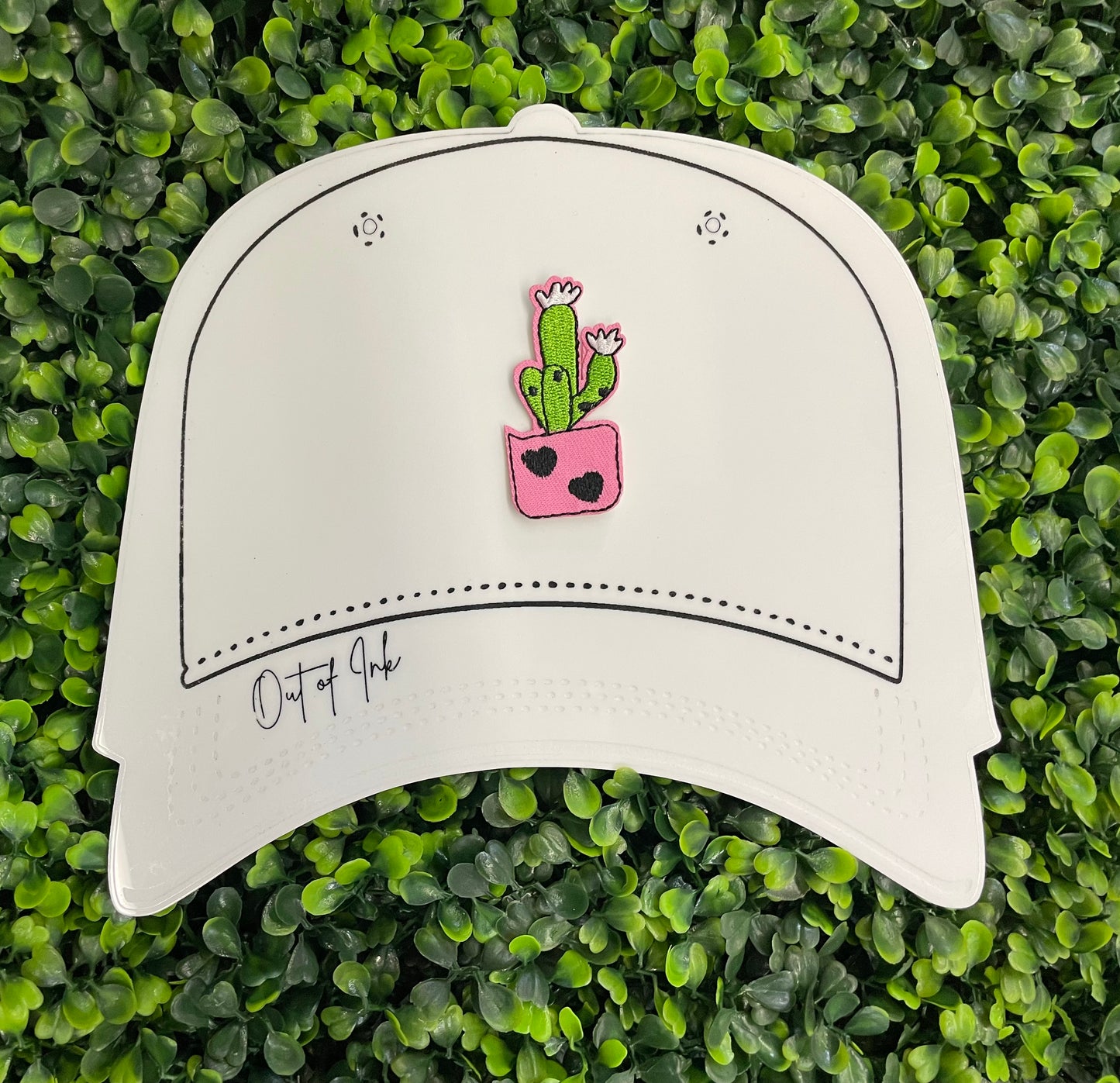 Love Cactus Embroidered Patch