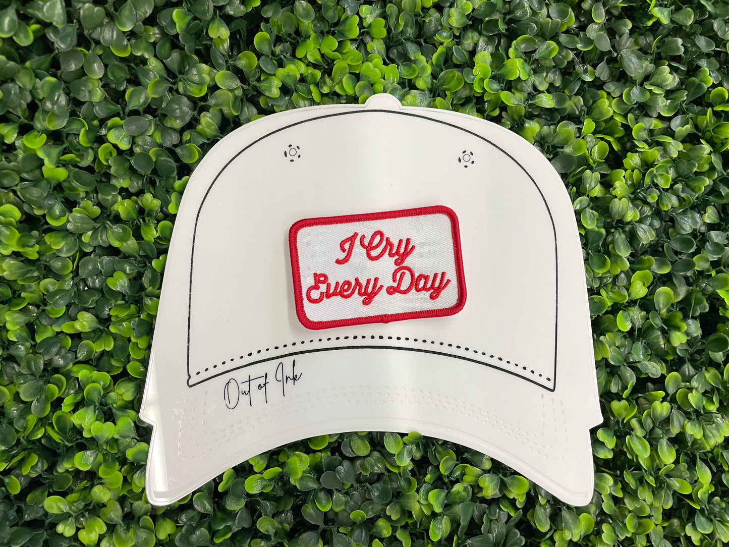 I Cry Every Day Embroidered Patch