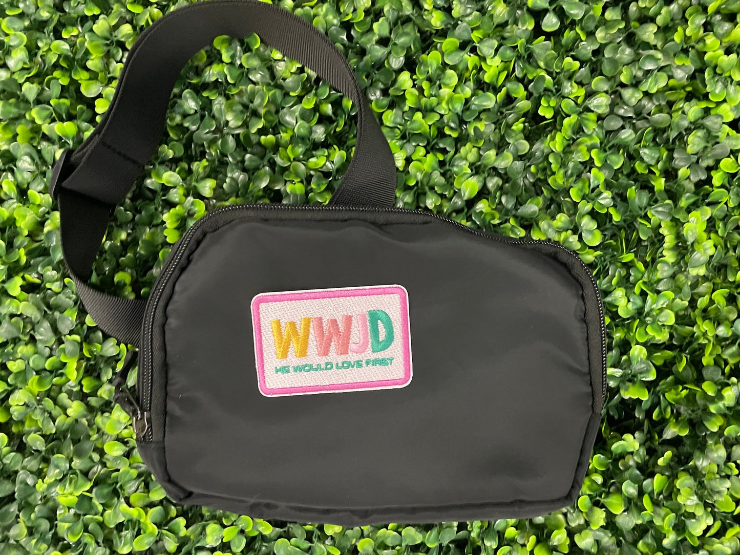 WWJD Colorful Embroidered Patch