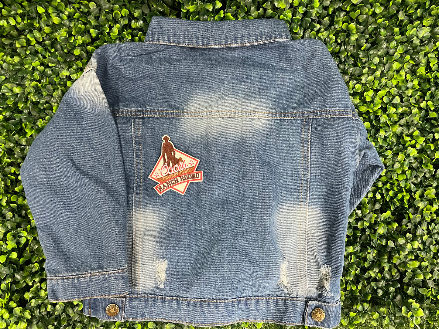 Coors Cowboy Club Ranch Rodeo Embroidered Patch