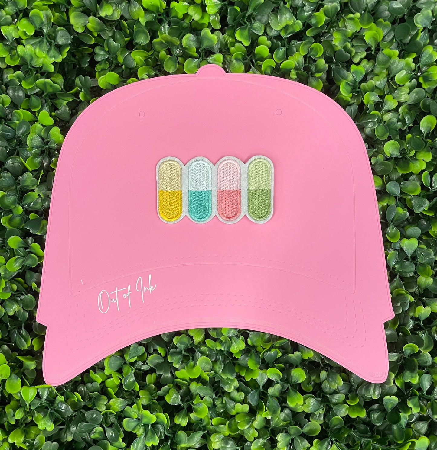 Pastel Rainbow Bandaid Embroidered Patch