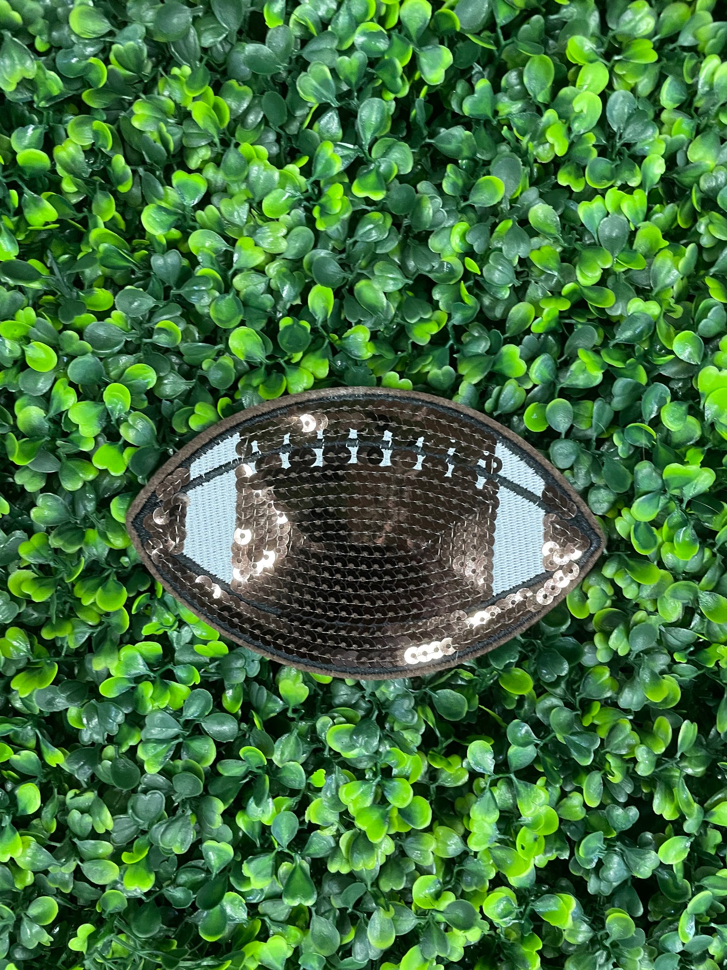 Sequins Football Patch