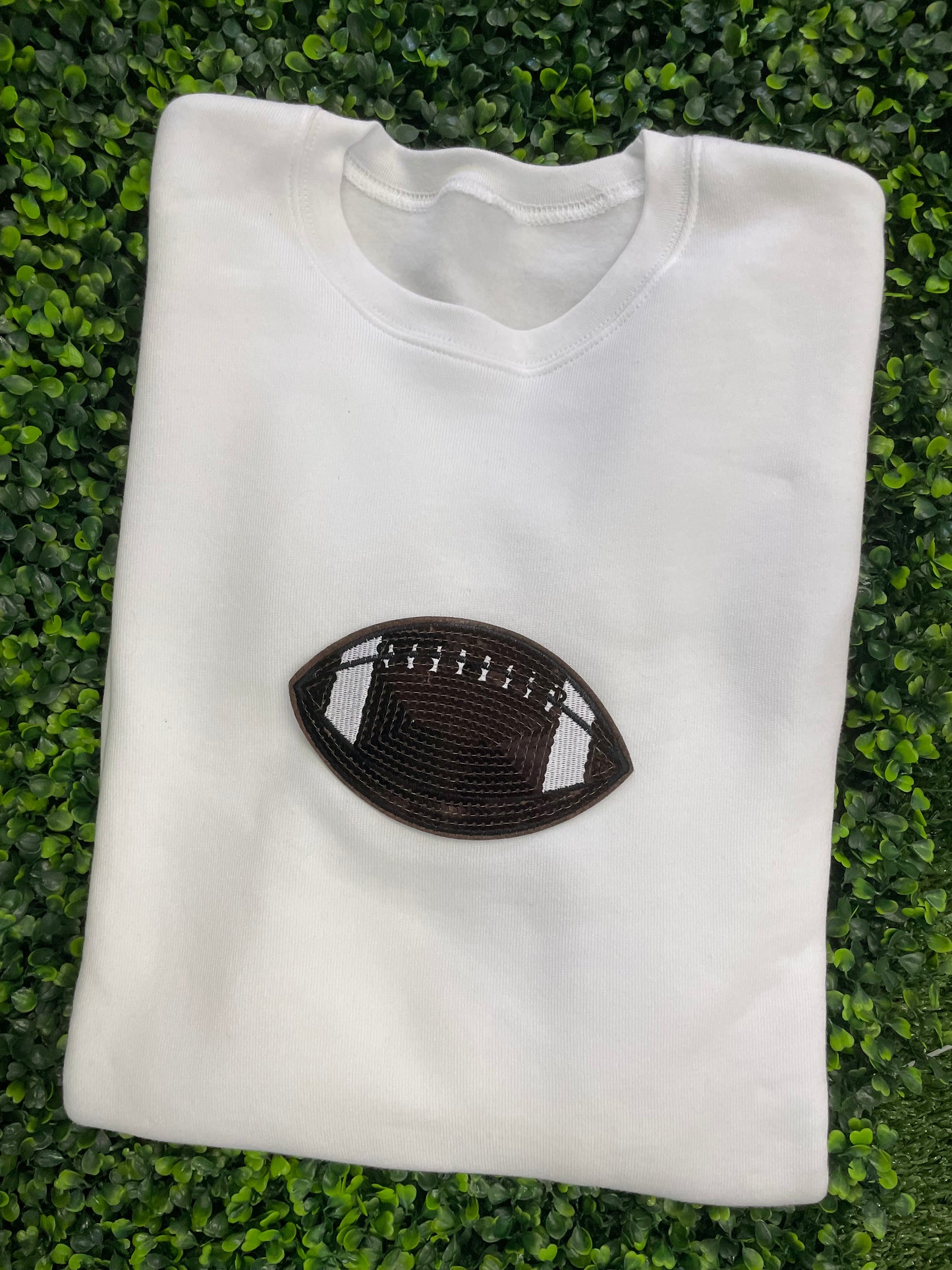 Sequins Football Patch
