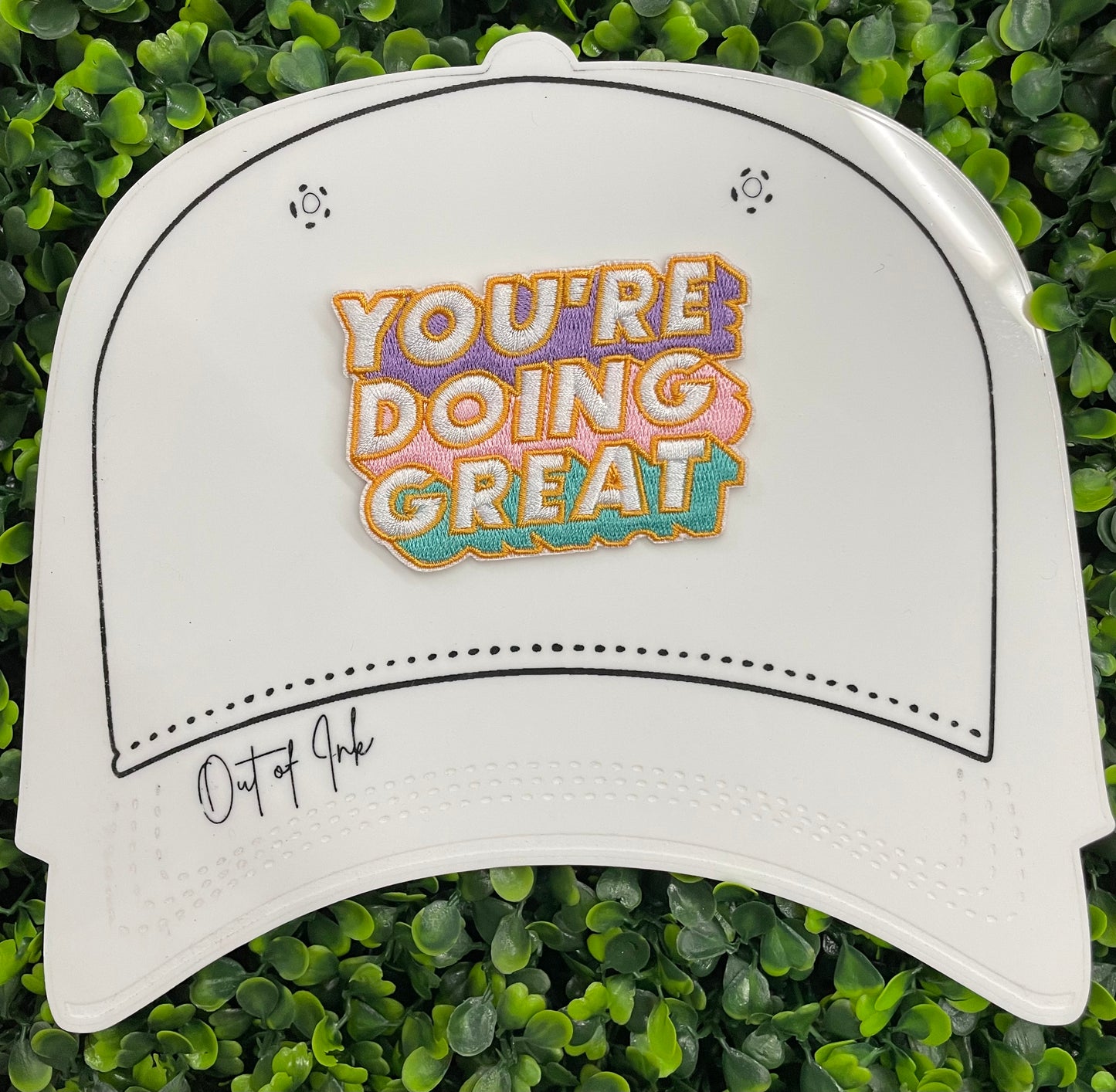 You're Doing Great Embroidered Patch